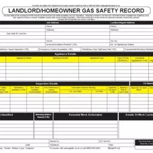 landlord gas safety certificates Croydon