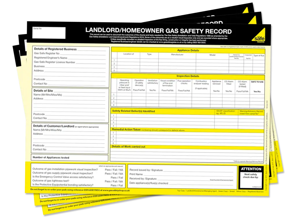 Landlord Gas Safety Certificate